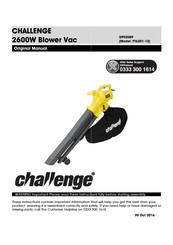 Challenge YT6201-12 Original Manual