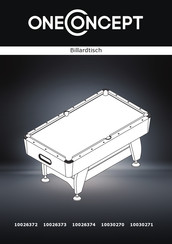 oneConcept 10026373 Manual