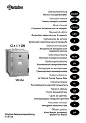 Bartscher 12 x 1/1 GN Instruction Manual