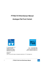 FT Technologies FT702LT/D Manual