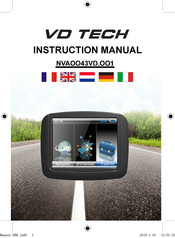 VD TECH NVA0043VD.001 Instruction Manual