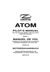 ozone ATOM Pilot's Manual