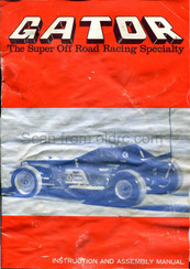 Ayk Racing Gator Sidewinder Instruction And Assembly Manual