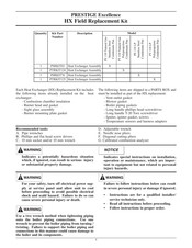 TriangleTube PRESTIGE Excellence PSRKIT01 Manual