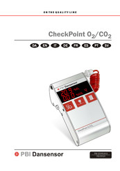 Pbi Dansensor Checkpoint O2 Co2 Manuals Manualslib