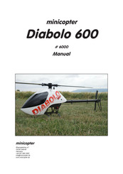 minicopter Diabolo 600 Manual