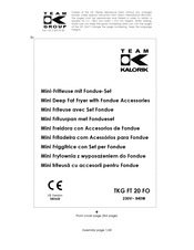 Kalorik TKG FT 20 FO Operating Instructions Manual