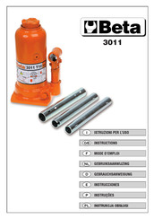 Beta 3011 T10 Instructions Manual