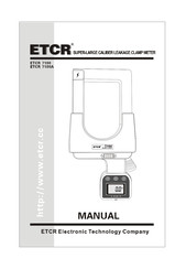 ETCR 7100 Manual