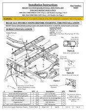 Reese 56007 Installation Instructions Manual