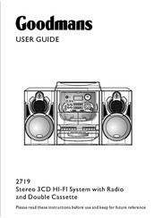 Goodmans 2719 User Manual
