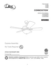 Litex Industries CONNEXXTION TLEII52BNK5L Manual