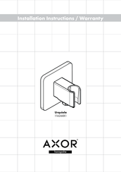 Hans Grohe Axor Urquiola Installation Instructions / Warranty