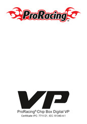 ProRacing VP Assembly Instructions And An Operating Manual
