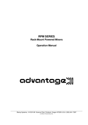 Biamp ADVANTAGE RPM Series Operation Manual