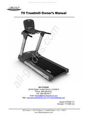 BH FITNESS T9 Owner's Manual