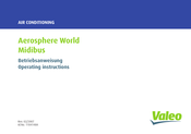 Valeo Aerosphere World Operating Instructions Manual