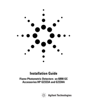 Agilent Technologies G2333A Installation Manual