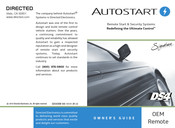 Directed Autostart Signature Series Owner's Manual