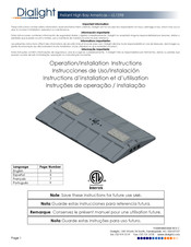Dialight Reliant Operation & Installation Instructions