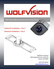 WolfVision EYE Series Installation Manual