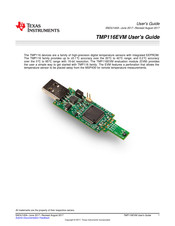 Texas Instruments TMP116EVM User Manual