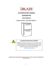 Blaze Outdoor Products BLZ-SSRF-DBDR5.1 User Manual