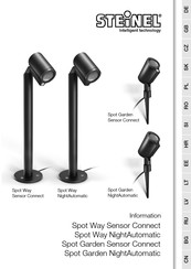 STEINEL Spot Garden NightAutomatic Instructions Manual