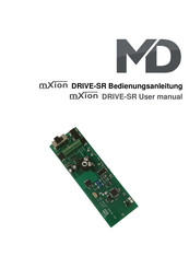 MD mXion DRIVE-SR User Manual