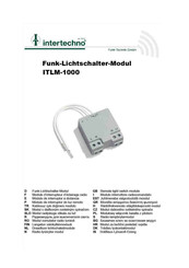 INTERTECHNO ITLM-1000 Operating And Installation Instructions