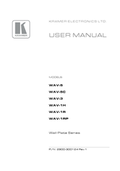 Kramer WAV-5C User Manual