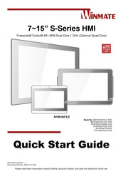 Winmate W10FA3S-PCH2LB Quick Start Manual