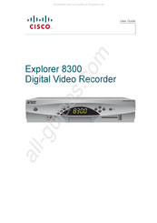 Cisco Scientific Atlanta Explorer 8300 User Manual