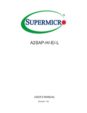 Supermicro A2SAP-H User Manual
