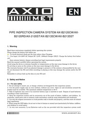Axio MET AX-B2135ST Manual