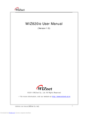 Wiznet WIZ820io User Manual