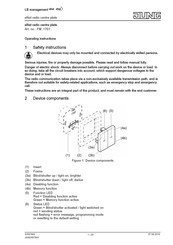 Jung FM 1701 Series Operating Instructions Manual
