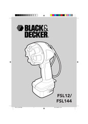 Black & Decker FSL12 Manual