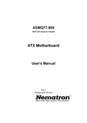 Nematron AEMQ77-989 User Manual