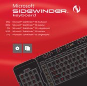 Microsoft SideWinder X6 Manuals | ManualsLib