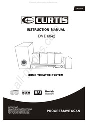 Curtis DVD6042 Instruction Manual