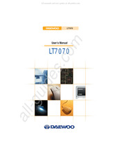 Daewoo LT7070 User Manual