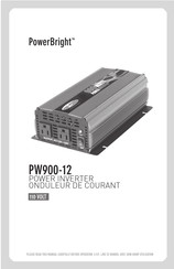 PowerBright PW900-12 Manual