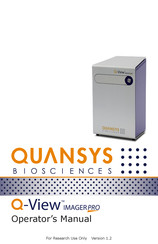 Quansys Q-View Imager Pro Operator's Manual