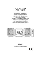 Denver MCA-171 Instruction Manual