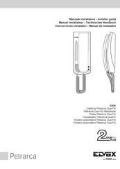 Vimar Etvax Petrarca 6209 Installer's Manual