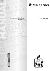 Immergas HYDRO FS Instruction Booklet And Warning
