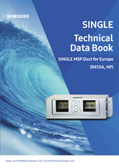 Samsung SINGLE AC MXASEH/EU Series Technical Data Book