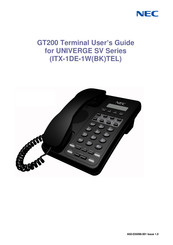 Nec GT200 User Manual