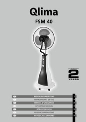 Qlima FSM 40 Operating Manual